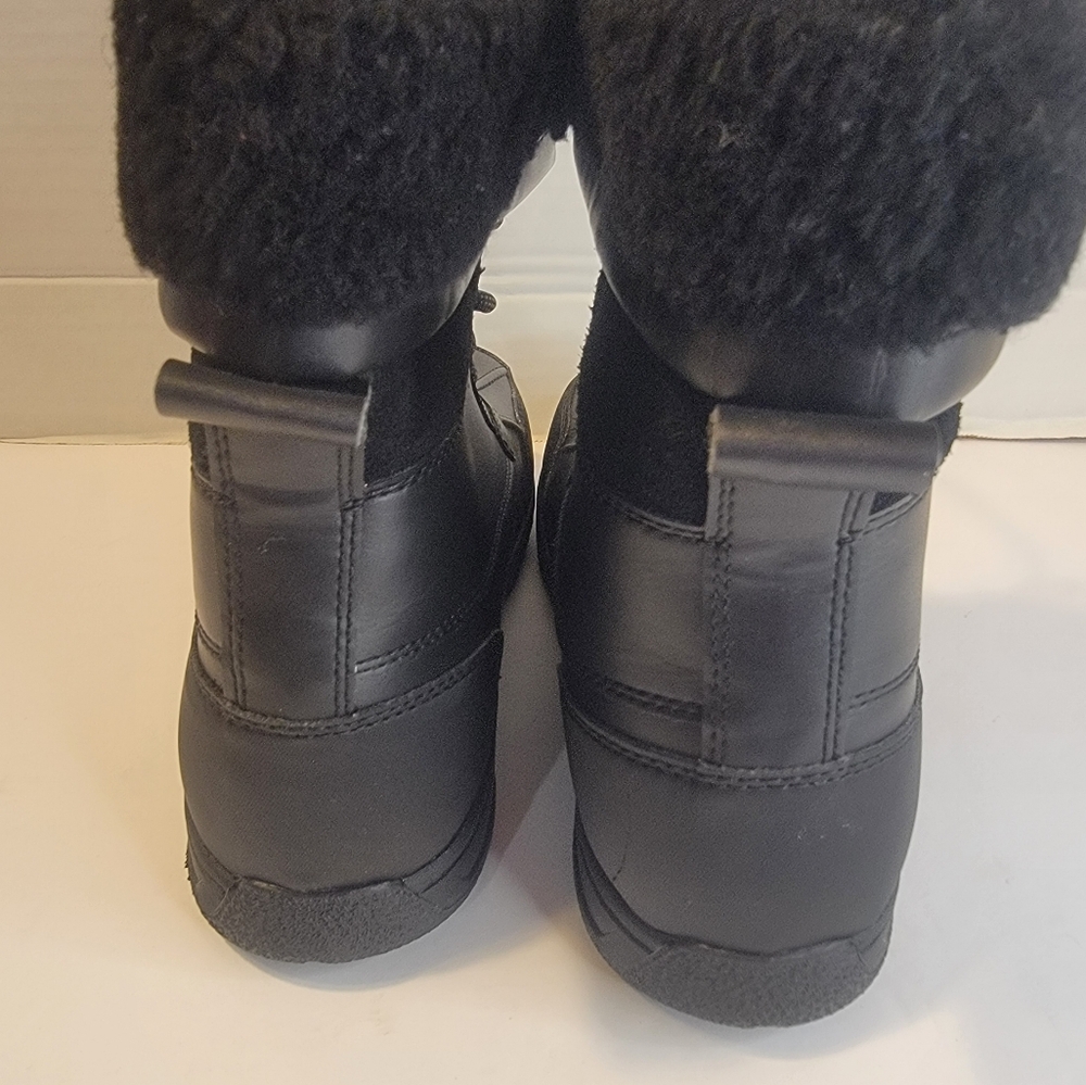 KIDS UGG BUTTE II CWR BLACK SUEDE WATERPROOF DUCK BOOT SZ6 - Picture 10 of 13